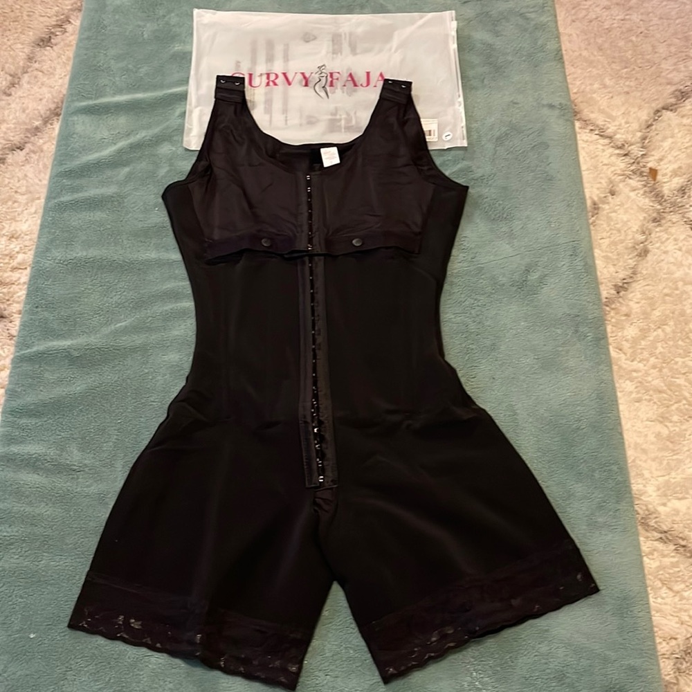 Curvy Faja Over the Bust Bodysuit